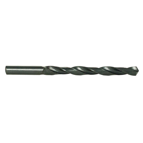 19/64" Roll Forged Jobber Length Drill Bit product photo Front View L