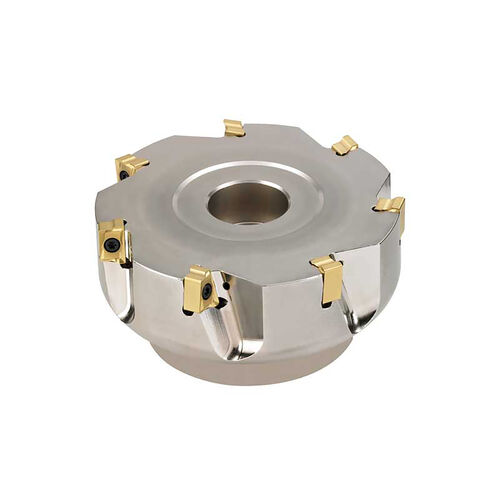 DS4-4600HR-M 6" Diameter x 2" Arbor Hole 11-Flute Indexable Square Face Mill product photo Front View L