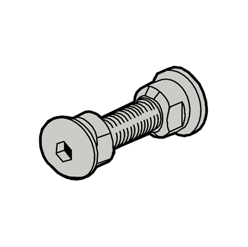 Boring Head Central Screw product photo Front View L