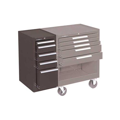 5 Drawer Side Cabinet product photo Front View L