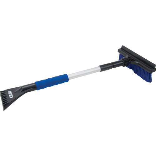 32-1/2" Snow Brush, Telescopic, Polypropylene Blade, Blue product photo Front View L