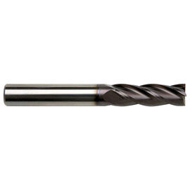 1/4" Diameter x 1/4" Shank 4-Flute Long Length Yellow Series Carbide End Mill product photo