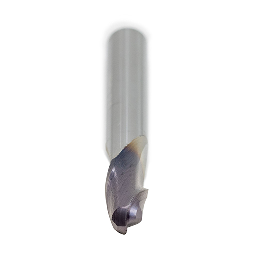 6mm Diameter 2-Flute Ball Nose Stub Length TiAlN Coated Carbide End Mill product photo Side View L