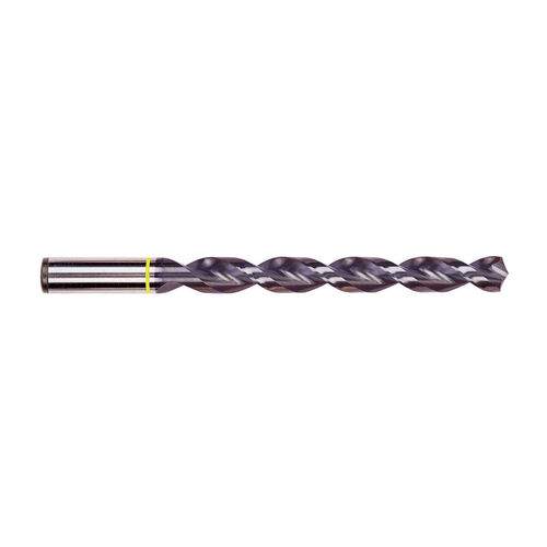 5/32" High Performance TiAlN Coated Cobalt Parabolic Jobber Drill Bit product photo Front View L