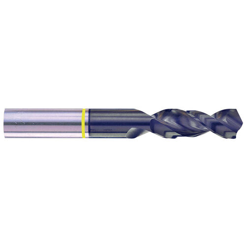 5/32 High Performance TiAlN Coated Parabolic Stub Drill Bit product photo Front View L
