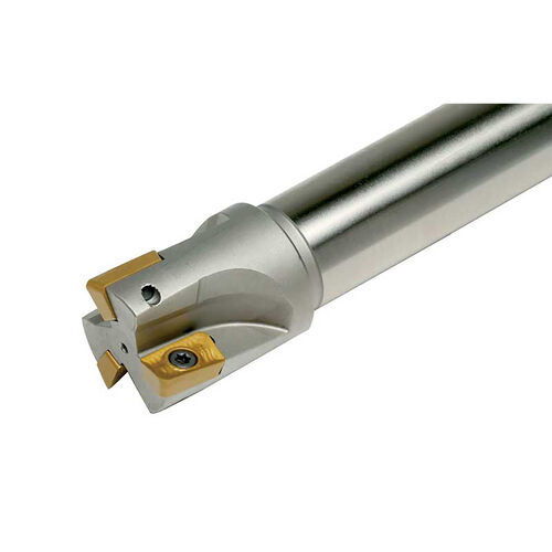 AP10-90 3/4" Diameter 90º Indexable End Mill product photo Front View L