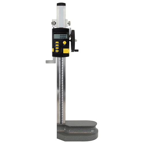0-12" With Hand Wheel Asimeto Single Beam Digital Height Gauge product photo Front View L