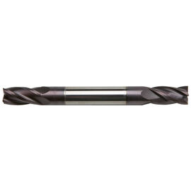 3/16" Diameter x 3/16" Shank 4-Flute Stub Length Double End Yellow Series Carbide End Mill product photo