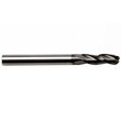 3/4" Diameter 3-Flute Ball Nose Regular Length TiAlN Coated Carbide End Mill product photo