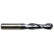 1/2" Diameter x 1/2" Shank 2-Flute Long Length Ball Nose Yellow Series Carbide End Mill product photo