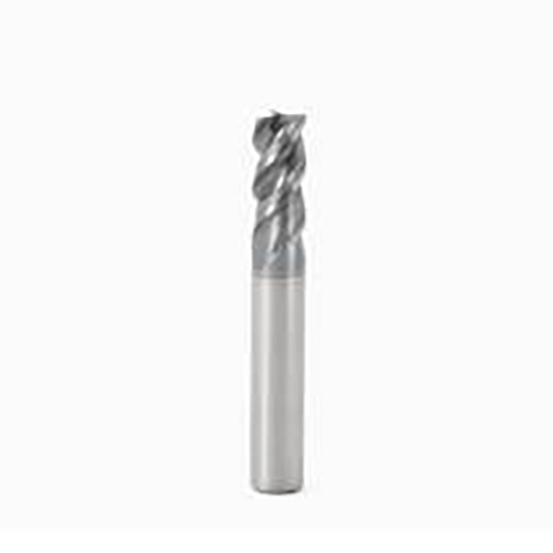 3.5mm Diameter x 3.5mm Shank 3-Flute Short Length SIRON-A Coated Carbide End Mill product photo Front View L