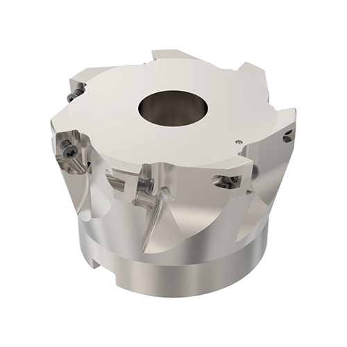R220.69-03.00-12-7AN 3.0000" Diameter Coolant Through Indexable Square Shoulder Face Mill product photo Front View L
