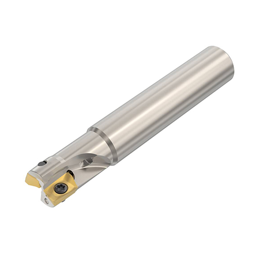 R217.69-00.375-0-06-2AN 0.375" Diameter 2-Flute Indexable Square Shoulder End Mill product photo Front View L