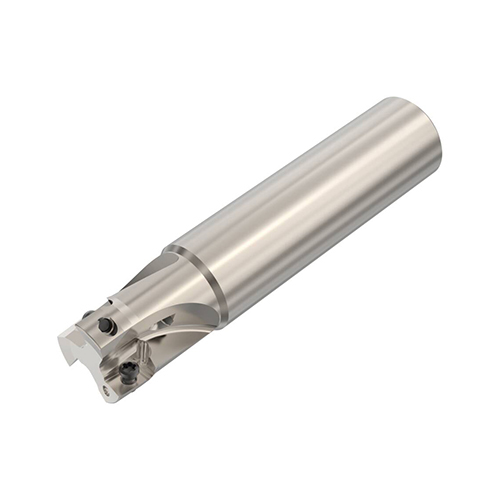 R217.69-00.50-0-06-3AN 0.5" Diameter 3-Flute Indexable Square Shoulder End Mill product photo Front View L