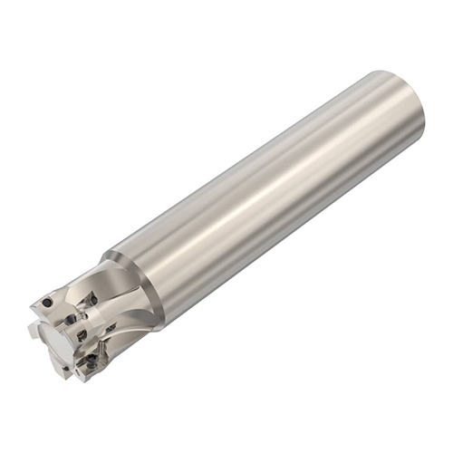 R217.69-00.75-0-06-5AN 0.7500" Diameter 5-Flute Coolant Through Indexable Square Shoulder End Mill product photo Front View L