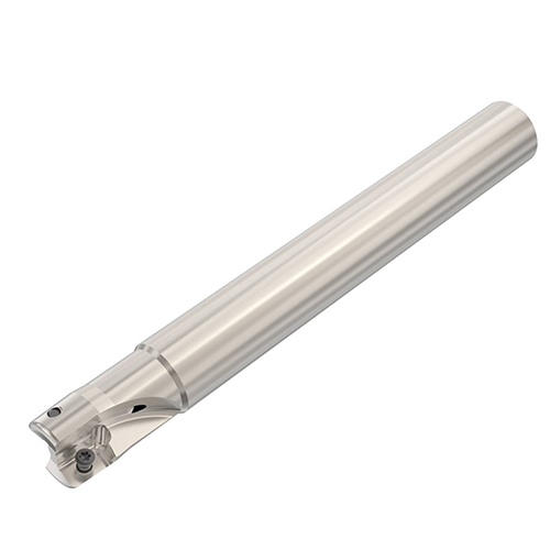 R217.69-00.625-0-10-2A 0.6250" Diameter 2-Flute Coolant Through Indexable Square Shoulder End Mill product photo Front View L