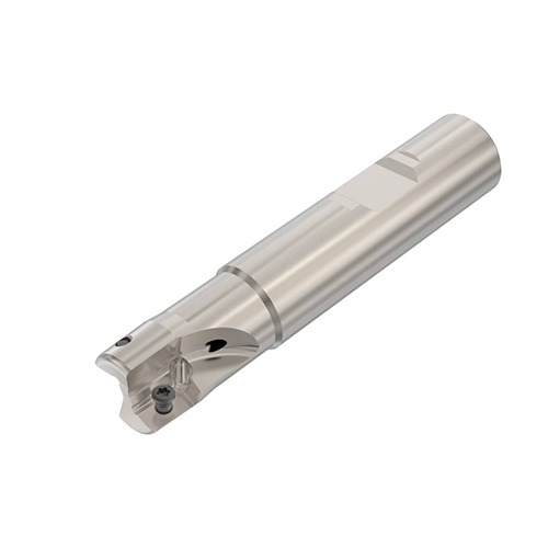 R217.69-00.625-3-10-2A 0.6250" Diameter 2-Flute Coolant Through Indexable Square Shoulder End Mill product photo Front View L