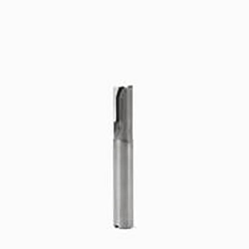 12mm Diameter x 12mm Shank 2-Flute Standard Uncoated PCD Square End Mill product photo Front View L