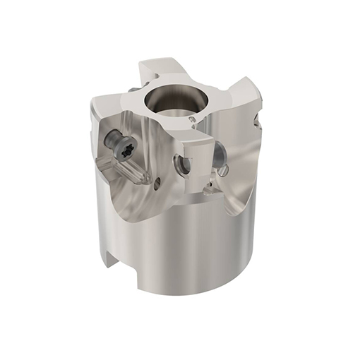 R220.69-0032-12-4AN 32mm Diameter Coolant Through Indexable Square Shoulder Face Mill product photo Front View L