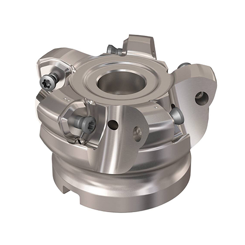 R220.21-02.50-R230-5A 1.9213" Diameter 5-Flute Indexable High Feed Face Mill product photo Front View L