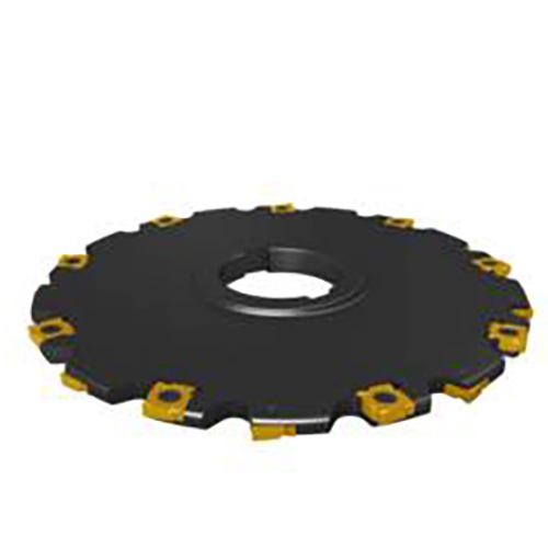335.19-05.00-0.50-6 5.0000" Diameter 0.5000" Cutting Width 6-Tooth Indexable Slotting Cutter product photo Front View L