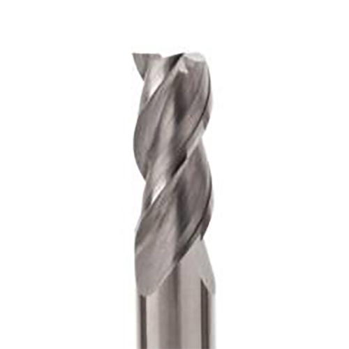 16mm Diameter x 16mm Shank 3-Flute Standard Uncoated Carbide Square End Mill product photo Front View L