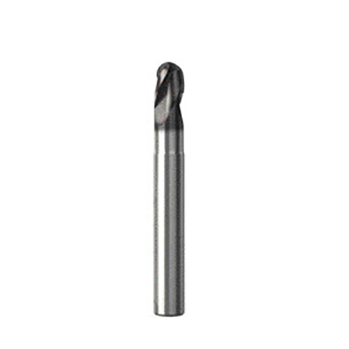 10.00mm Diameter 10.00mm Shank 4-Flute Stub Length NXT Carbide Ball End Mill product photo Front View L