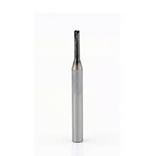 0.1875" Diameter x 0.2500" Shank 4-Flute Short Length AlTiN Coated Carbide High Feed End Mill product photo Front View L