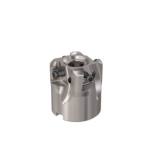 R220.94-01.50-12-4A 1.5000" Diameter Coolant Through Indexable Square Shoulder Face Mill product photo Front View L