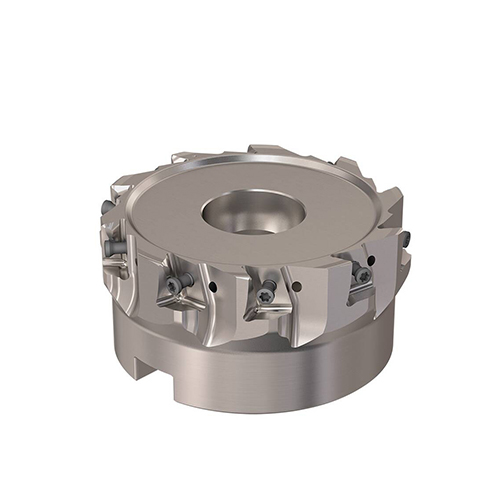R220.94-04.00-12-10A 4.0000" Diameter Coolant Through Indexable Square Shoulder Face Mill product photo Front View L