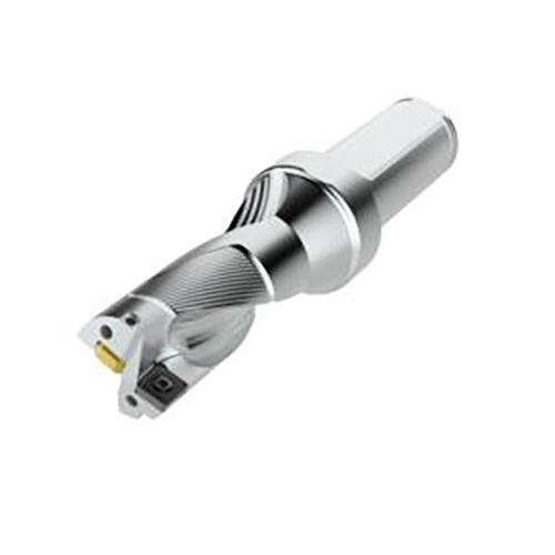 SD522-59-118-40R7 2.3228" Diameter Coolant Through 2-Flute Perfomax Indexable Insert Drill product photo Front View L