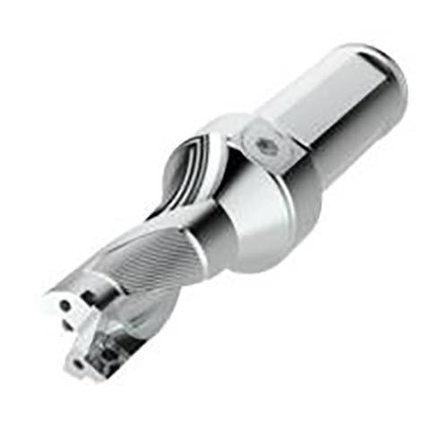 SD522-0937-187-1000R7-C 0.9370" Diameter Coolant Through 2-Flute Perfomax Indexable Insert Drill product photo Front View L