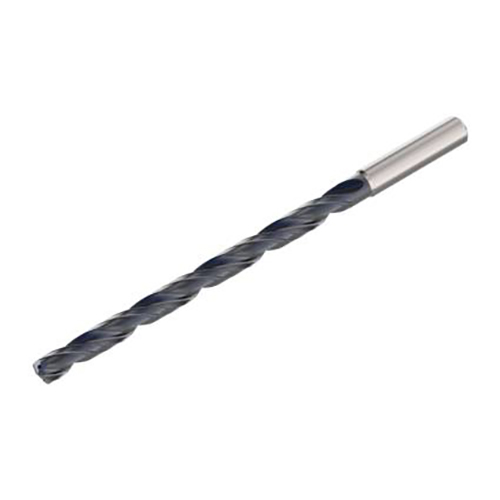 0.6693" x 285mm O.A.L. Coolant Through Extra Length Carbide Drill Bit product photo Front View L