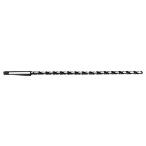 13/16" MT3 18" O.A.L. Extra Length Taper Shank H.S.S. Drill Bit product photo Front View L