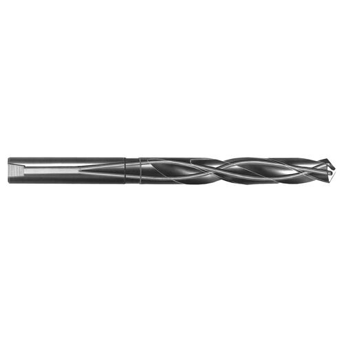 1-3/8" Diameter x 14-1/2" O.A.L. Straight Shank H.S.S. Oil Hole Drill Bit product photo Front View L