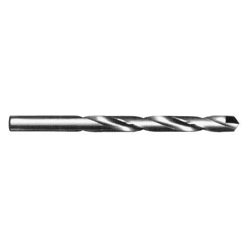 #25 Carbide Tipped Jobber Length H.S.S. Drill Bit product photo Front View L