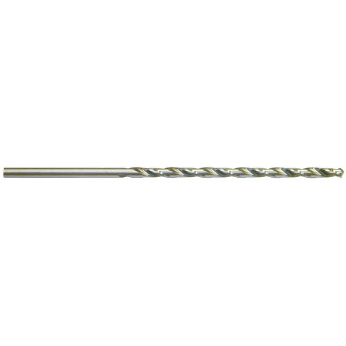 3/16" 8" O.A.L. Extra Length H.S.S. Drill Bit product photo Front View L