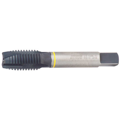 M4.5 x 0.75mm Yellow Ring HSSE-V3 Spiral Point Tap product photo Front View L