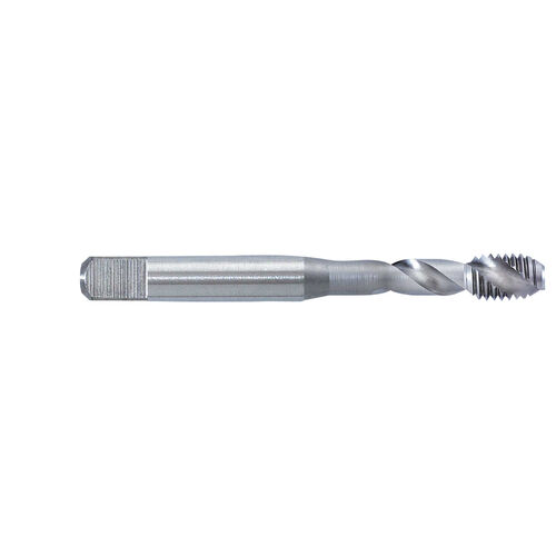 M5 x 0.8mm HSSE-V3 Spiral Flute Tap For Aluminum product photo Front View L