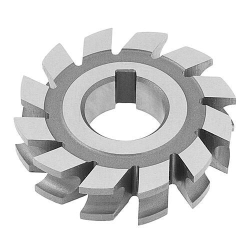 13/16" Circle Diameter 3-1/4" x 1-1/4" H.S.S. Concave Cutter product photo Front View L