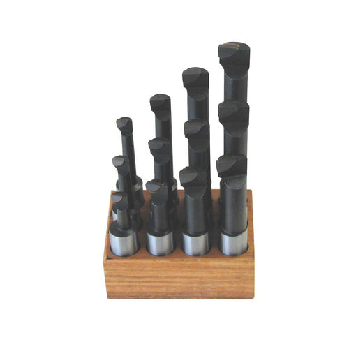 12pc Grade C6 Carbide Tipped Boring Bar Set product photo Front View L