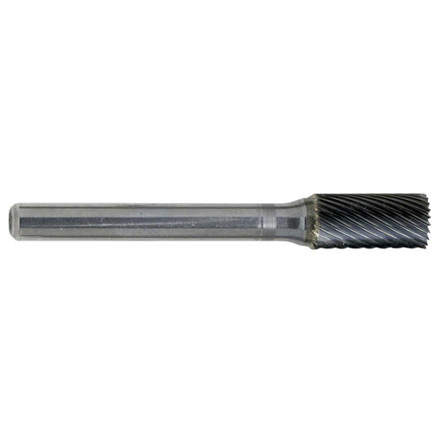 3/4" SA-16 Standard Cut Square End Cylindrical Non-Endcutting Carbide Burr product photo Front View L