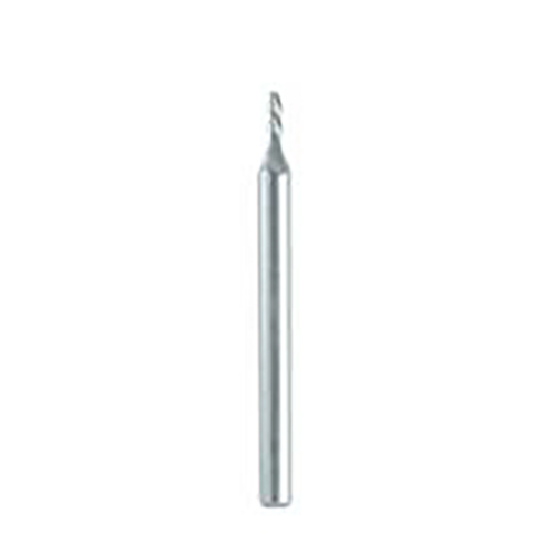 0.0200" Diameter x 0.1250" Shank 4-Flute Standard Length Uncoated Carbide Ball Nose End Mill product photo Front View L