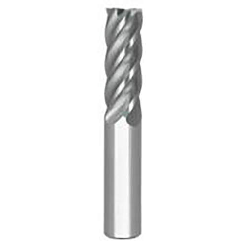 0.3125" Diameter x 0.3125" Shank 5-Flute Short AlCrN Coated Carbide Square End Mill product photo Front View L