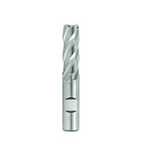 3/4" Diameter x 0.7500" Shank 4-Flute TiAlN Coated Corner Radius Cobalt End Mill product photo Front View L