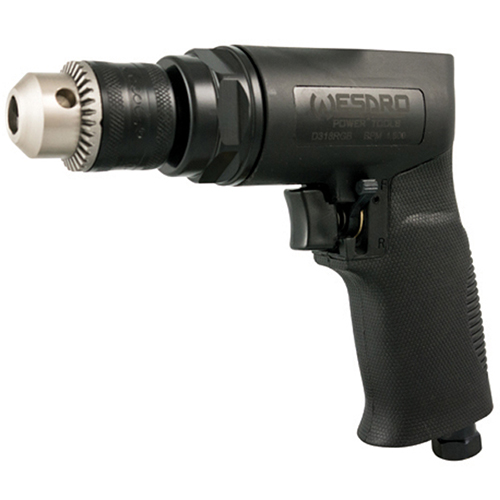 3/8" Pistol Grip Reversible Drill With Insul Grip product photo Front View L