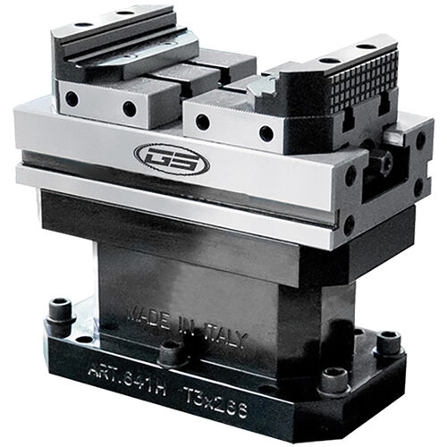Type 3 (266mm) Multi-Tasking Modular Vise For 5-Axis Machining Centres product photo Front View L