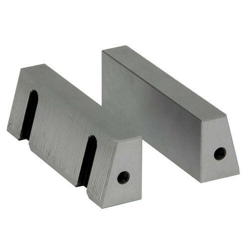 Pair Of Soft Jaw Plates For #3 Modular Vise With Quick Pulldown Jaws product photo Front View L