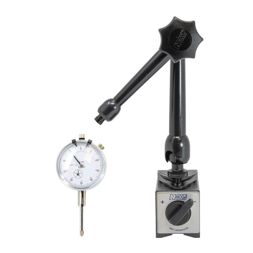 1" x 0.001" Dial Indicator & Magnetic Base Kit product photo Front View L