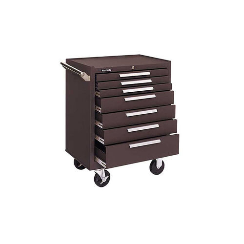 29" 7 Drawer Kennedy Roller Cabinet product photo Front View L